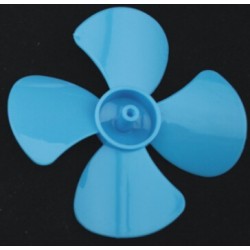 80mm Four-Blade Propeller Blue