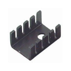TO-220 Black Stamped Heatsink