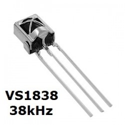 VS1838B Universal 38kHz IR...